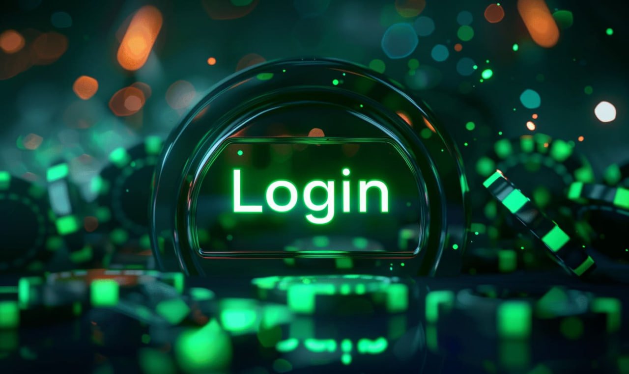 Pengguna menggunakan aplikasi hiburan di perangkat mobile dengan koneksi stabil